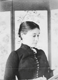 Geertruida Kapteyn-Muysken ca. 1880